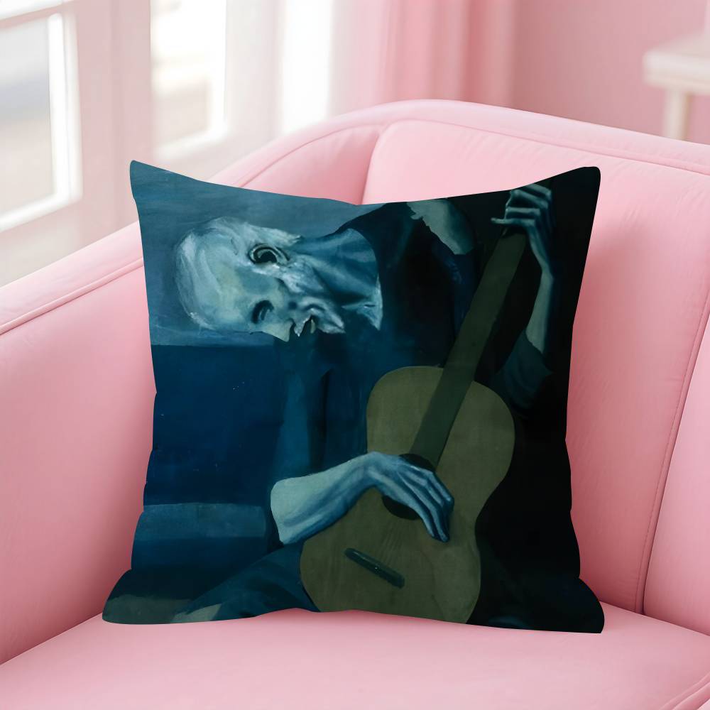 Abstract Picasso Art Classic Cushion Cover Car Throw Pillow Case For Sofa Car Christmas Gift