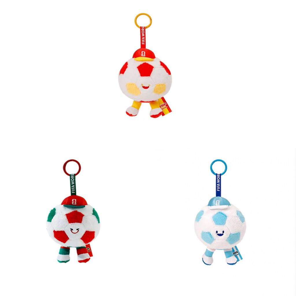 Global Football Cup Mascot Plush Toy With Polyester Fiber For Kids And Collectors