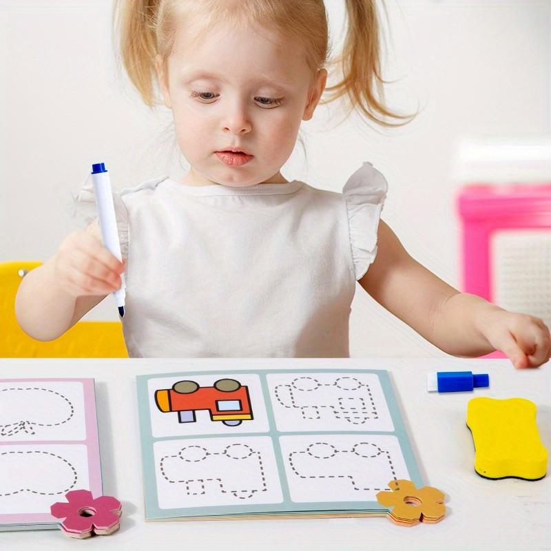 Интерактивная волшебная книга для практики рисования для детей 3-6 лет Развитие художественных навыков шаг за шагом Образовательный инструмент