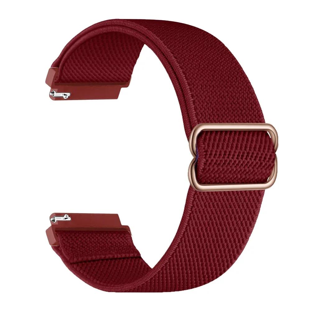 Нейлоновый ремешок-петля для Garmin Forerunner 965 55 165 265 / Active 6-5 / Venu 3-2 Huawei Watch 5-4 Браслет для Garmin Approach S50