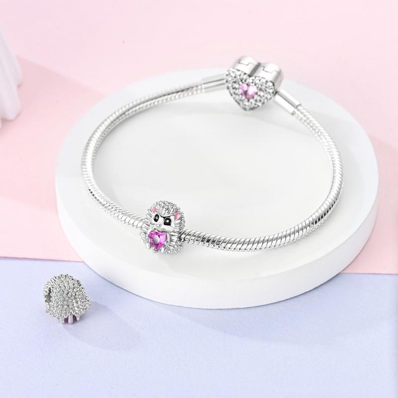 Новые медно-розовые подвески-животные Кролик Медведь Кошка Собака Бусины Подходят для оригинальных браслетов 3 мм Тонкие Поделки Кольца День Рождения
