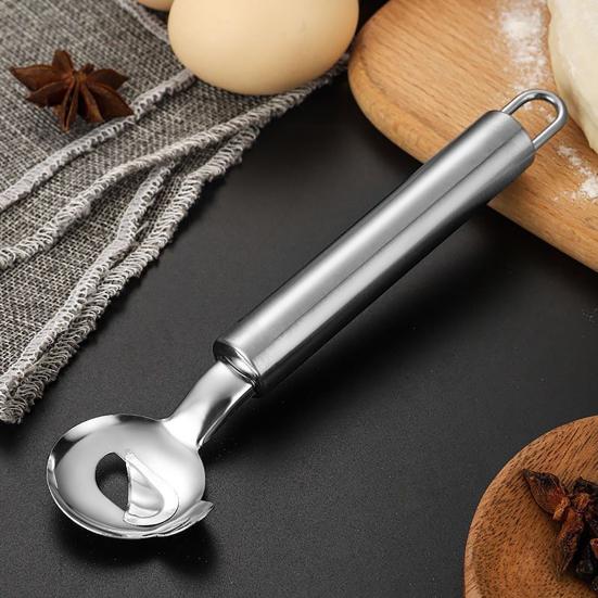 Stainless Steel Cactus Peeler Spoon Shaped Nopales Peeler Ergonomic Handle Noodle Cutter Pie Crust Slicer Versatile Kitchen