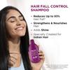 Bblunt Hair Fall Control Shampoo 300 ml Pack of 1 with Pea Protein & Caffeine for Stronger, Shiny Hair