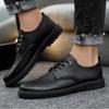 Мужская социальная обувь, модная повседневная формальная прогулочная обувь на шнуровке, дизайнерская модельная обувь, мужские лоферы