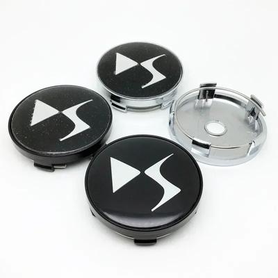4 шт. 60 мм Центральные колпачки ступицы колес DS для DS DS3 DS5 DS6 Deesse PSA Стильные износостойкие колпаки на диски автомобиля Пылезащитные