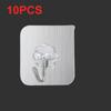 1/5/10Pcs Set Home Bathroom Non Trace Hooks Sticky Sucker Wall Hanger