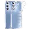 Прозрачный чехол для Samsung Galaxy S25 S24 S23 S21 FE S22 Ultra Plus A16 A06 A55 A35 A15 A05S A54 A34 A14 A53 A33