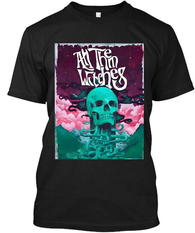 Limited New All Them Witches American Acid Music Vintage Graphic Unisex T-shirt Graphic Tee