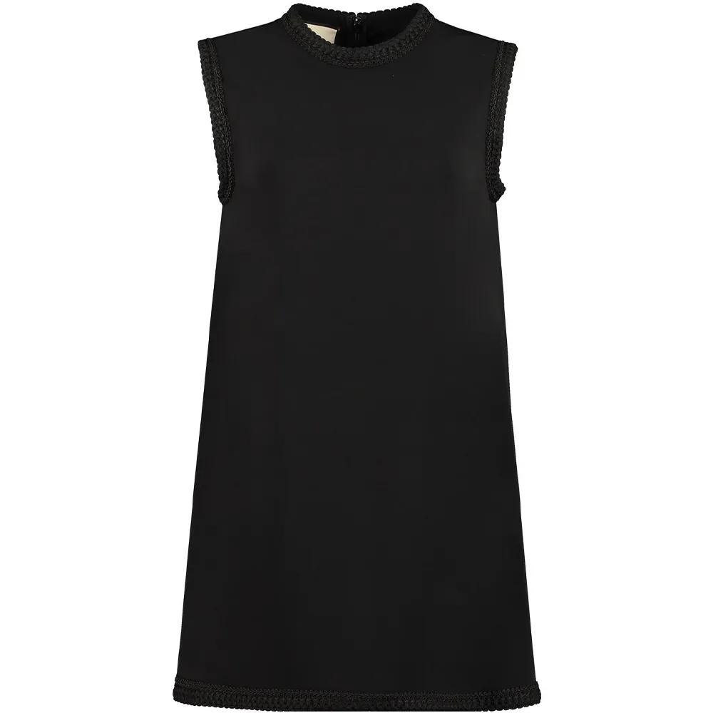 GUCCI Tank Tops Women's Black Straight Fit (Unisex) Tank Tops 610945 ZKR01 1000