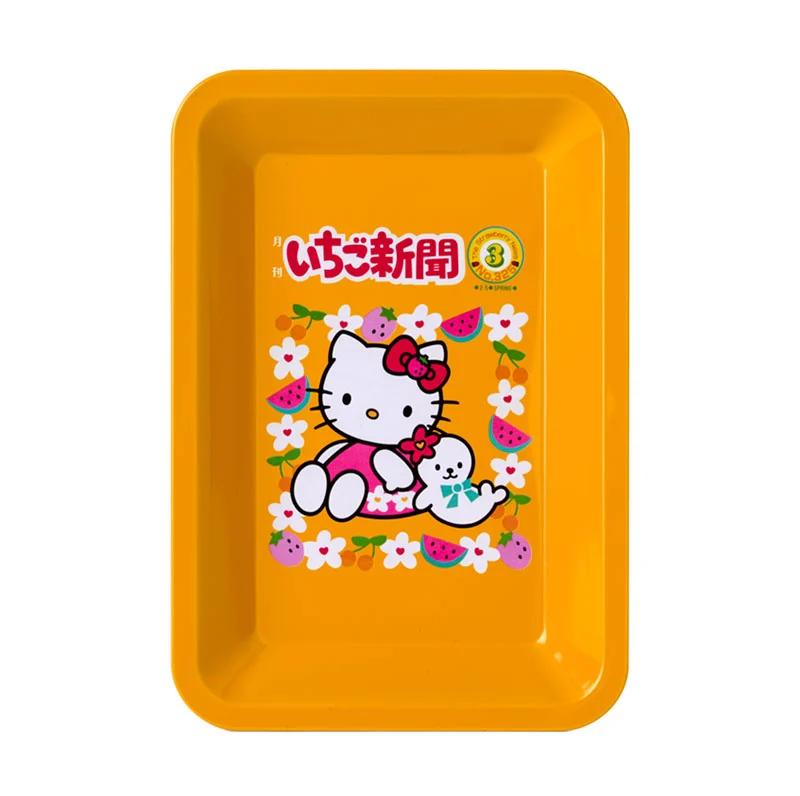 Подставка для ручек Sanrio Hello Kitty (Дизайн Strawberry News) Оранжевый Япония НОВЫЙ