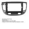 Dashboard Face Plate Replacement 9-Inch Car Radio Fascia Frame for Kia Rio 2006, Dash Durable Trim Navigation Panel Frame, Stereo Install Bezel Trim,