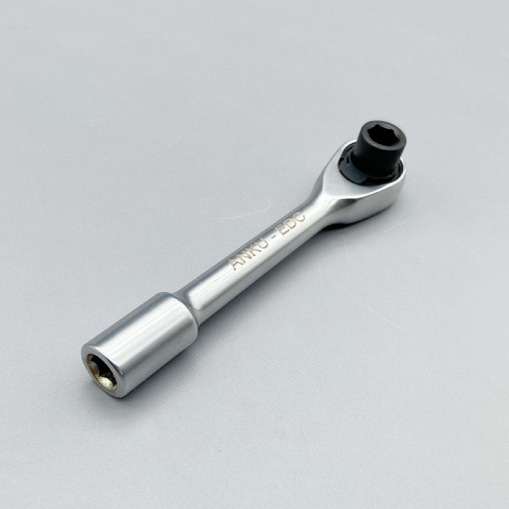 Мини-трещотка и ручка для бит 6,35, Многоцелевой инструмент