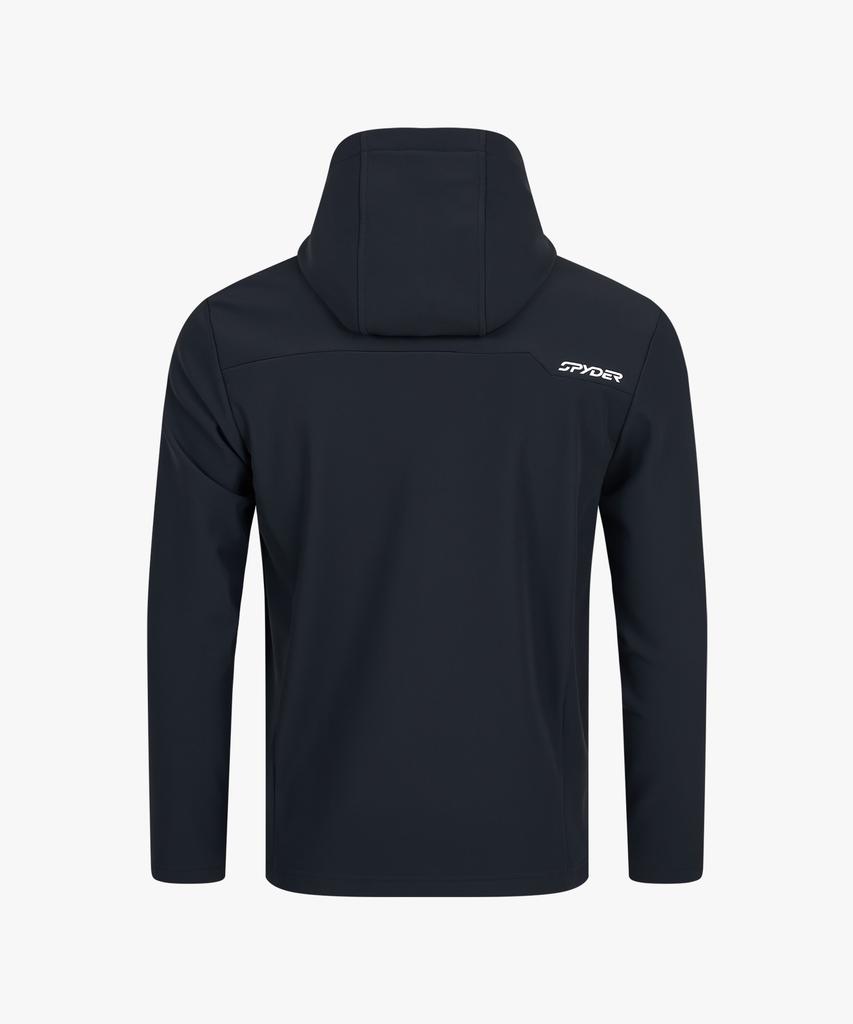 Spyder Men'S Fleece-Lined Bonded Zip-Up Hoodie Spkwcnft207Mblk