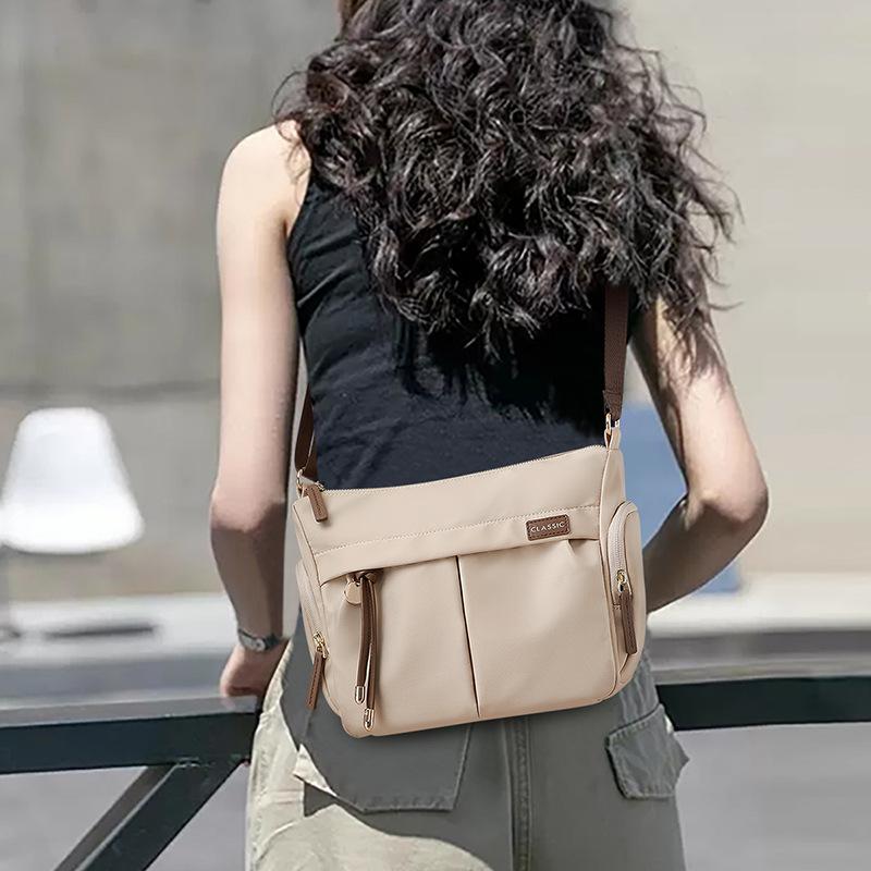 Сумка Новая Осень и Зима Crossbody Универсальная Повседневная На Одно Плечо Универсальная Премиум Ощущение Оксфордская Ткань Большая Вместимость Женская Сумка