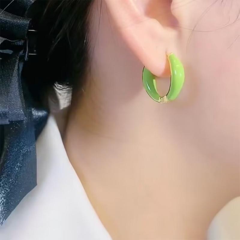 Винтажные круглые красные серьги с пряжкой для ушей, женские ювелирные изделия, масляные серьги-капли, помолвка, свадебный подарок, ювелирные изделия