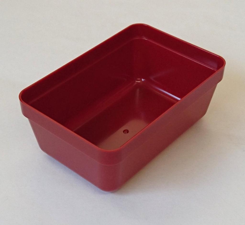 Wakaizumi Lacquerware Partition for heavy inch block partition for 6 cores 6 vermilion box, 6.5 (small), H-151-41