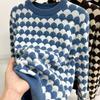 Sweater Women Striped Knitted Sweater Loose Winter Thick Female Soft Pullovers Casual Tops Oversized Sweater Knitwear