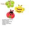 3Pcs Suction Spinner Toy Insect Shape Sucker Spinner 360 Degrees Rotating Silicone Teether for Highchairs