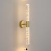 Современный золотой настенный светильник, светодиодный акриловый прикроватный светильник для гостиной, спальни, кабинета, декора балкона, лампа