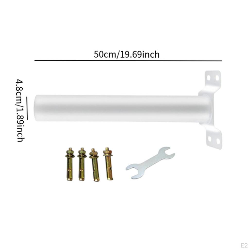 Удлинитель кронштейна крепления солнечного уличного фонаря, кронштейн для дворового фонаря для столбов деревьев на крыльце