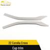 Corolla Cross Center Console Cup Trim Decorative Sticker for 22 Models