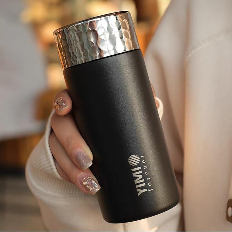 220ml/330ml Fashion Mini Stainless Steel 316 Thermal Flask Portable Pocket Coffee Tea Thermal Water Bottle Tumbler