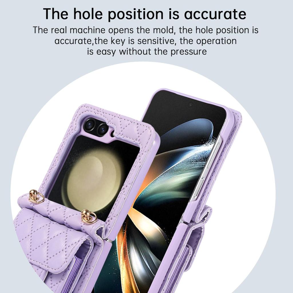 Классический кожаный чехол-кошелек для карточек для Samsung Galaxy Z Flip3 5G для Galaxy Z Flip4 5G для Galaxy Z Flip5 5G