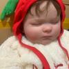 Кукла Reborn Sleeping Boy, 3D кожа, мягкий силикон, 60 см, игрушка с сосудистыми венами, тканевое тело, как настоящее искусство, подарок Bebe