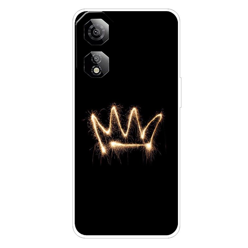 Для ZTE Nubia Neo 2 5G Чехол Фэнтези Градиент Прозрачный Корпус Телефона Для Nubia Neo2 5G Z2352N Мягкая Противоударная Задняя Крышка Funda