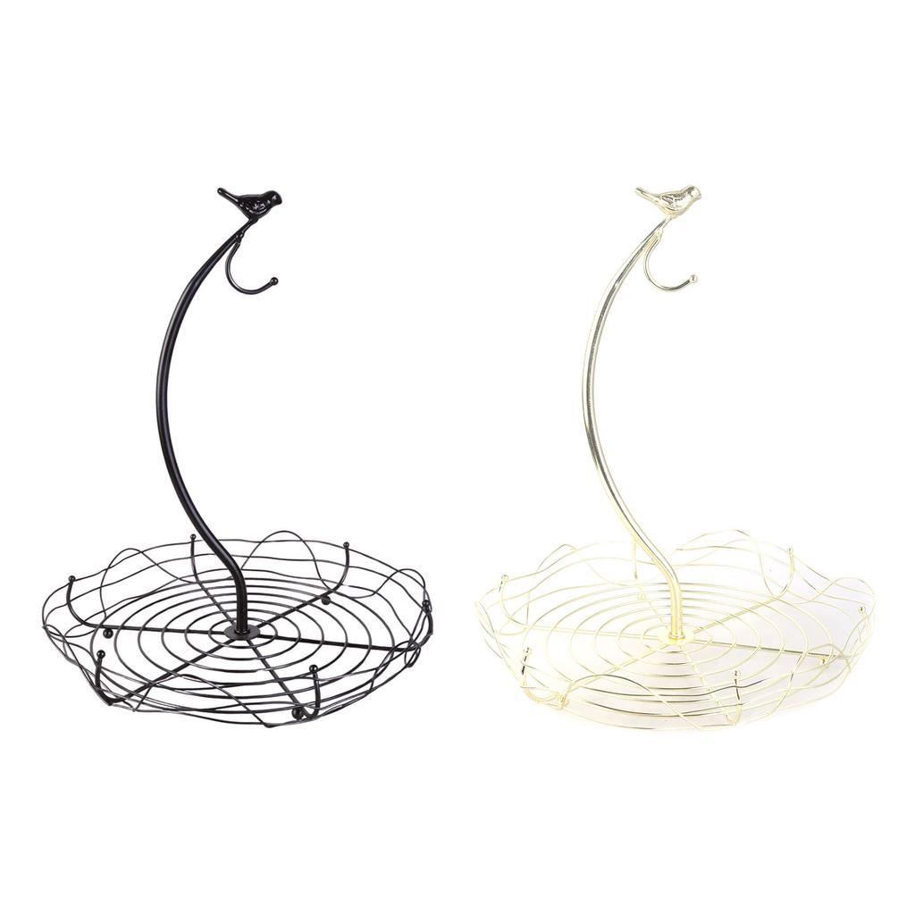 Современная настольная фруктовница-корзина, декоративные металлические органайзеры для фруктов для кухни и столовой