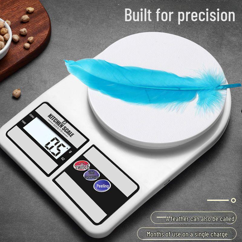 High-Precision Electronic Kitchen Scale for Accurate Baking and Food Weighing