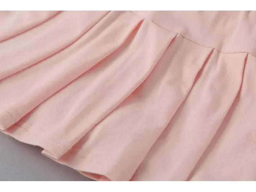 Юбка плиссированная летняя для девочек с защитными шортами для детей среднего и большого размера