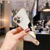 Красочные печатные узоры с квадратным краем корпуса с покрытием корпуса телефона Роскошное покрытие Мягкий чехол для телефона для iPhone Motorola Moto OnePlus Samsung