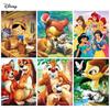 Frameless Disney Diamond Painting Mosaic Pinocchio Bambi Snow White The Fox And The Hound Embroidery New Decor For Home