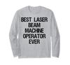 Лучший оператор лазерного станка с длинным рукавом. Футболка