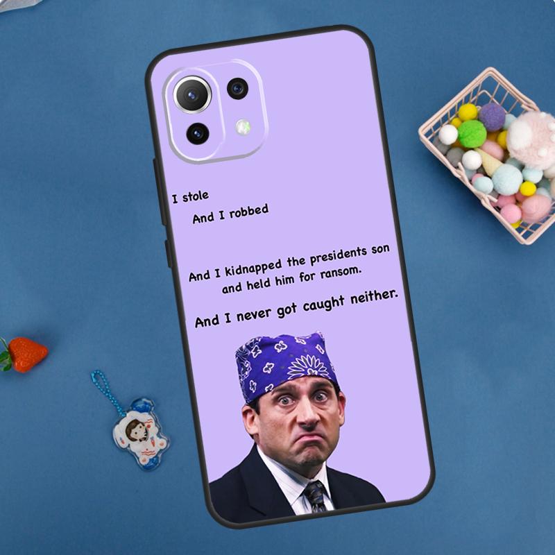 Чехол The Office Prison Mike для Xiaomi 11T 12T 13T 14T Pro 13 14 15 Ultra POCO X7 Pro X3 X5 X6 M6 F5 F6 Pro