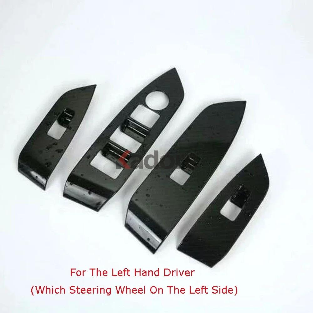 For Mazda CX-5 CX5 2017-2024 & CX8 CX-8 2017-2025 Door Armrest Panel Window Lift Button Cover Trim Sticker Car Accessories