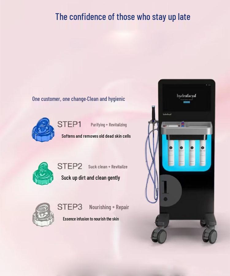Насадка с кристаллами для HydraFacial - Универсальная насадка для очищения мелкими пузырьками, сменная для косметических аппаратов