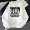 RIP Charlie Kirk Hoodie New Fashion Women Harajuku Aesthetic Graphic Hoodies Unisex Autumn Winter Casual Pullovers Sweatshirts