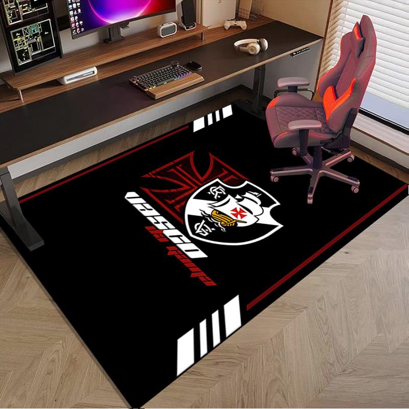 Vasco Football Club Printed Area Rug for Office, Chair Rug, Decorative Carpet Floor Mat, Large Size Fan gifts Christmas gifts