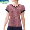Yonex Short Sleeve Game Navy Blue Size L Women's Shirt, (019),