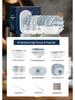 Modlanca Wave Japanese Dinnerware Set