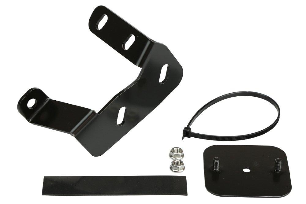 Kijima HD-06674 Мотоциклетные запчасти Кронштейн для крепления кейса ETC, Черный '14~ Модель Sportster