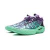 Баскетбольные кроссовки Li Ning Jie Ao 2High Мужские Высокие Нефритово-зеленый/Драконий двор Фиолетовый ABFU047-1