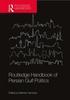 Книга Routledge Handbook of Persian Gulf Politics