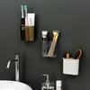 Wall-Mounted Toothbrush & Toothpaste Holder Organizer for Bathroom