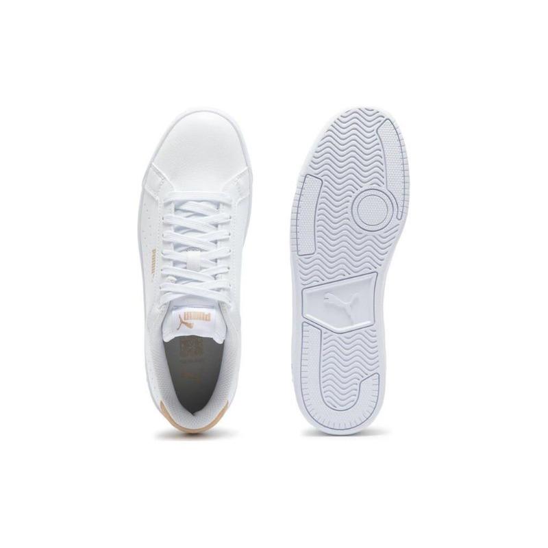 Puma Grounded Perf Унисекс Низкие Скейт-Кеды Белые 398418-04