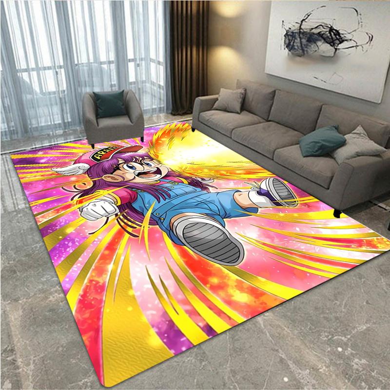 Мультяшный ковер DR Slump Арале Чан, коврик для детской зоны отдыха, гостиной, спальни, подголовник, коврик для сиденья, нескользящий коврик