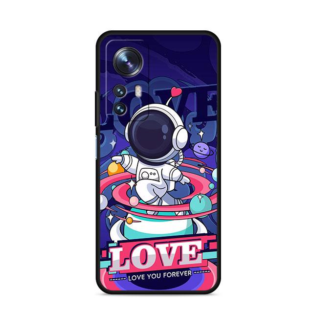 Чехол для Xiaomi Mi 11 Lite 5G NE 11T Pro 10T 9T 12 12T 12S 12X 11X 11i Note 10 9, силиконовый чехол из ТПУ для телефона с мультяшным крутым астронавтом