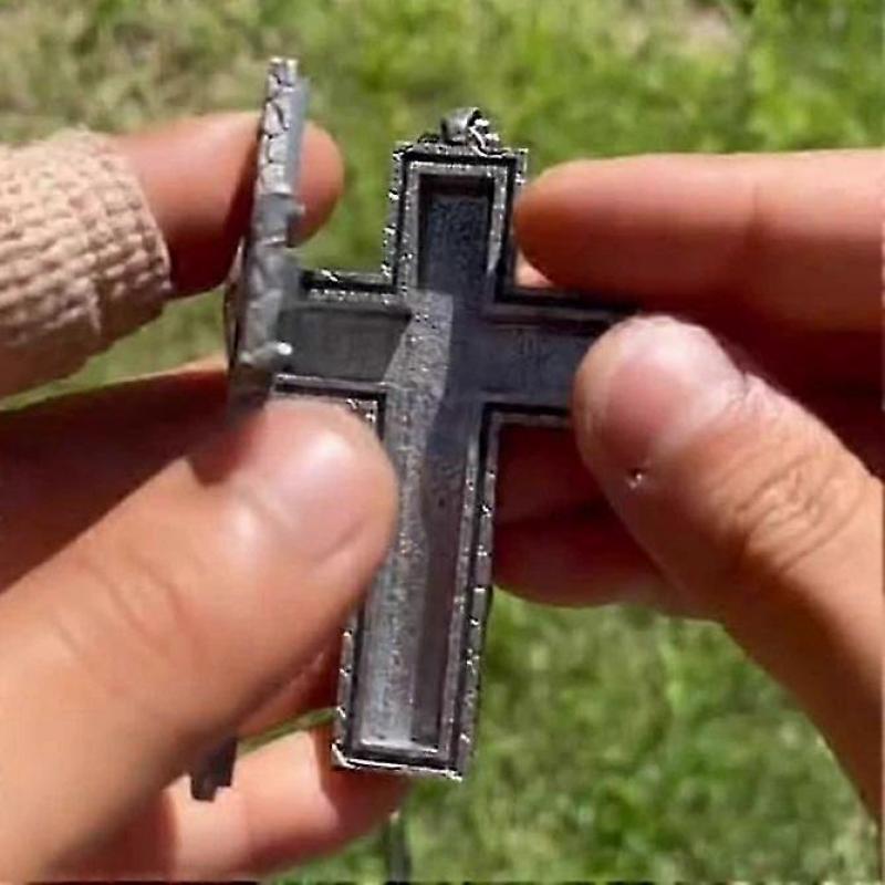 Squids Necklace Game,necklace with secret compartment,Cross Pendant Necklace